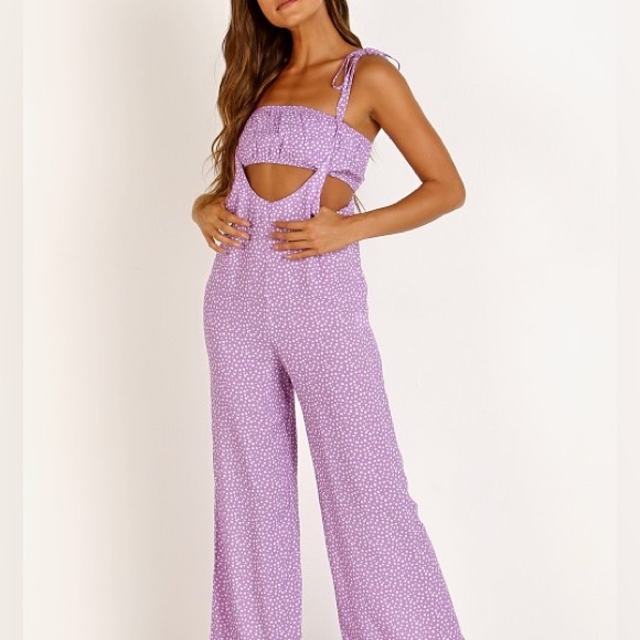 Charlie Holiday Daisy Jumpsuit - Size 8 - Picture 2 of 4